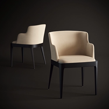 Elegant Cattelan Italia Chair 3D model image 1 