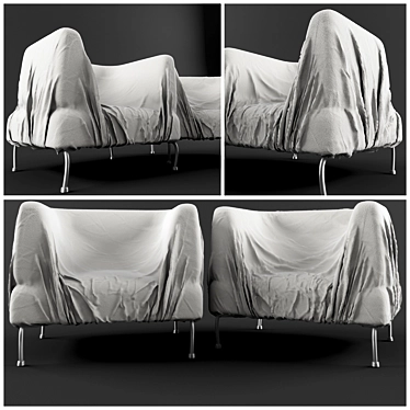 Stylish Arm Chair for Any Room 3D model image 1 