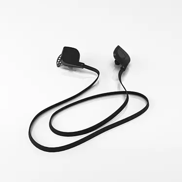 Wireless Bluetooth Earphones 3D model image 1 