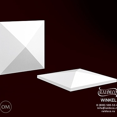 Elegant Gypsum 3D Panels: 30% Discount! 3D model image 1 
