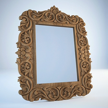 Classic carved mirror