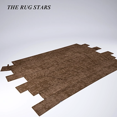 Hand-Tufted Friends Rug (130x190) 3D model image 1 