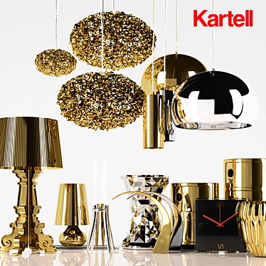 Kartell Décor: Modern Elegance for Your Home 3D model image 1 