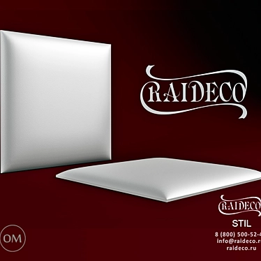 Raideco: Premium Leather and Fabric 3D Panels! Up to 30% Off! 3D model image 1 