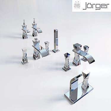 Jorger Turn: Elegant Faucet Collection! 3D model image 1 