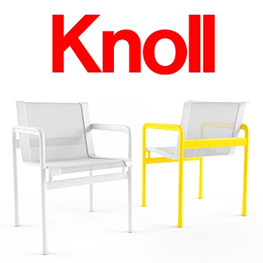 Walter Knoll 1966 Chair: Timeless Outdoor Elegance 3D model image 1 