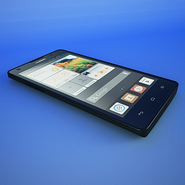 HUAWEI G700: Powerful Smartphone with Great Features 3D model image 1 