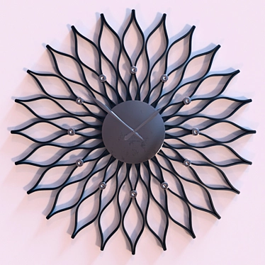 Sophisticated Analog Wall Clock 3D model image 1 