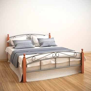 Tetchair AT-8077: Transform Your Bed Experience 3D model image 1 