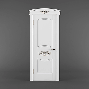 Elegant MDF Door - K-25GB 3D model image 1 