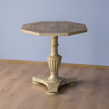Elegant Coffee Table 3D model image 1 