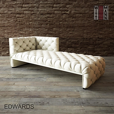 Edward Couch by Wittmann 3D model image 1 
