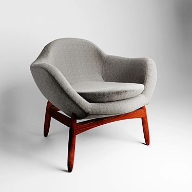 Timeless Elegance: Kofod-Larsen Lounge Chair 3D model image 1 