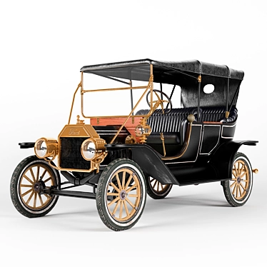 Vintage Ford T "Lizzie 3D model image 1 