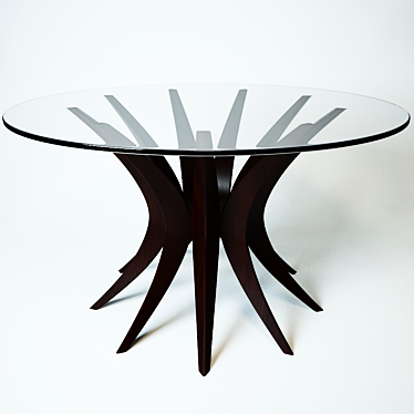 Luxury Niemeyer Table by Christopher Guy 3D model image 1 