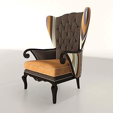 Cozy Fireide Chair 3D model image 1 