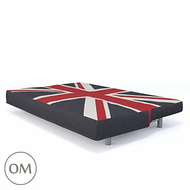 URBUM British Flag Sofa Bed 3D model image 1 