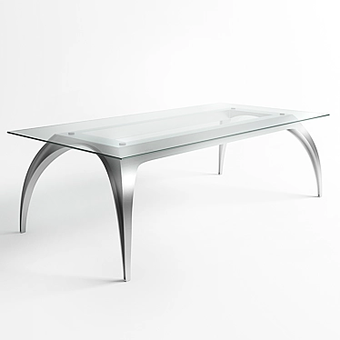 Pininfarina Glass Buffet Table 3D model image 1 