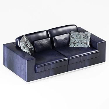 Comfort Haven Sofa 3D model image 1 