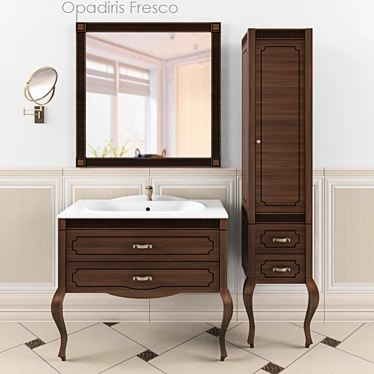 Opadiris Fresco Bathroom Furniture 3D model image 1 