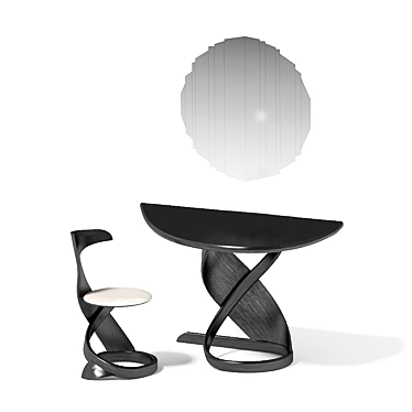 Elegant Virtuos Dressing Table 3D model image 1 