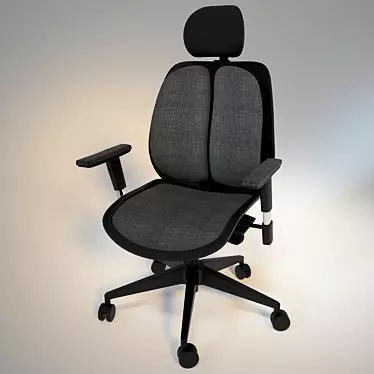 ErgoSeat: Orthopedic Chair 3D model image 1 