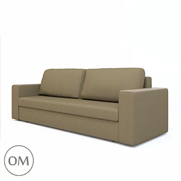 Brook 3-Seater Sofa Bed 3D model image 1 