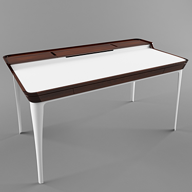Sleek Airia Desk: Contemporary Elegance 3D model image 1 