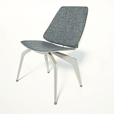 Sleek Spider Chair, Max + Vray 3D model image 1 