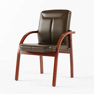 Elevate Your Comfort: Maxus Armchair 3D model image 1 