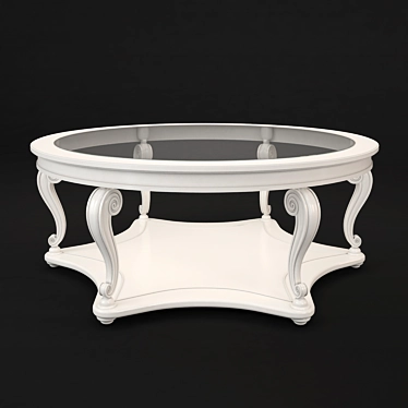 Italian Design Salda Coffee Table 3D model image 1 