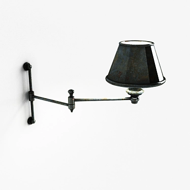 Voyager Collection: Lauren Wall Lamp 3D model image 1 