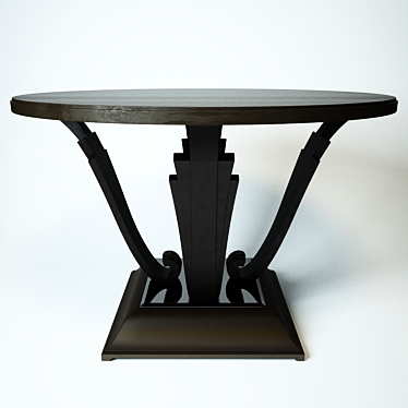 Elegant Quattro Table by Christopher Guy 3D model image 1 