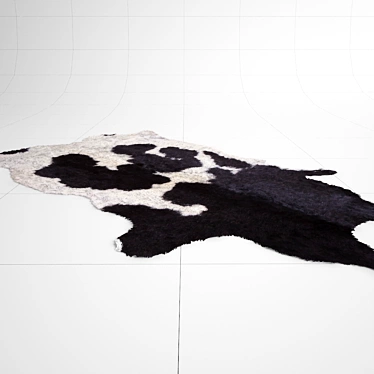 Cowhide Hair and Fur: Export-ready Modifier 3D model image 1 