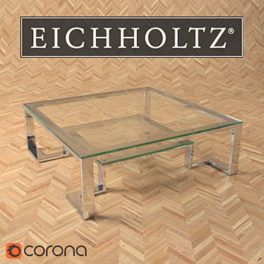 EICHHOLTZ Huntington Coffee Table 3D model image 1 