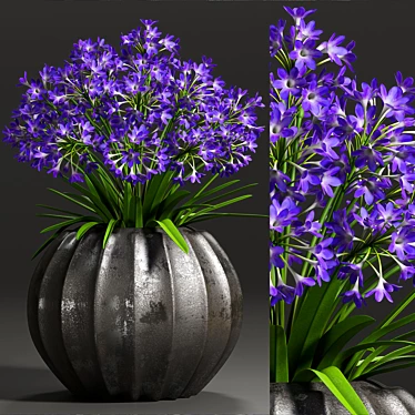 Elegant Floral Decor - MAX 2015/FBX 3D model image 1 