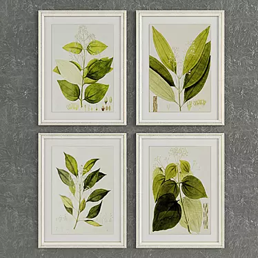 Botanical-inspired Artworks 3D model image 1 