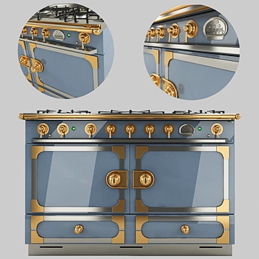  La Cornue Oven: Perfect for Your Kitchen 3D model image 1 