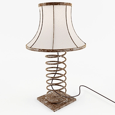 Industrial Loft Lamp 3D model image 1 