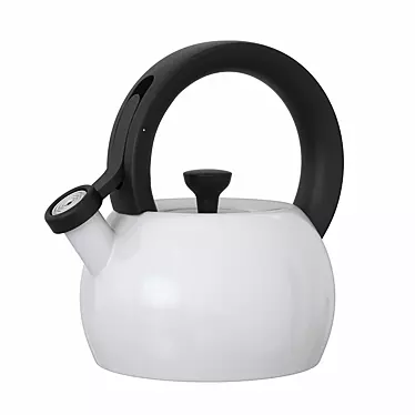 Modern Circulon Teapot Kettle 3D model image 1 