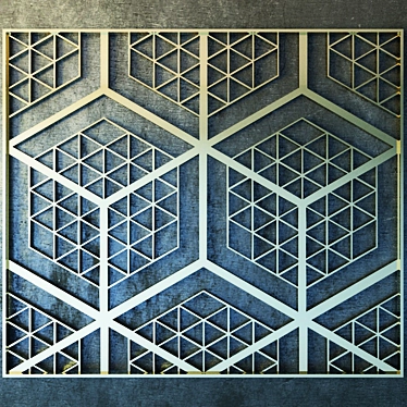 Wall decor. Panel. 3D