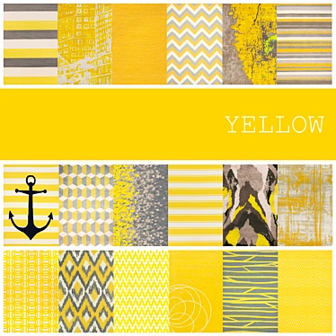 18 Yellow Carpets: Max 2011, FBX & Textures 3D model image 1 