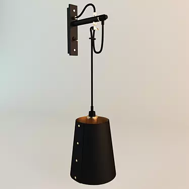 Sleek Hooked Lamp by Buster + Punch 3D model image 1 