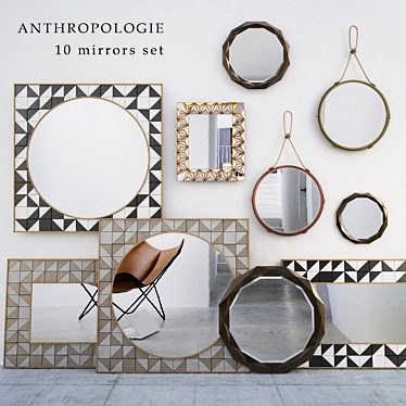 Anthropollogie Mirrors set