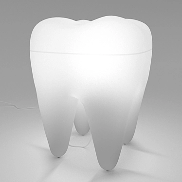 Designer Baby Chair: Tooth 3D model image 1 