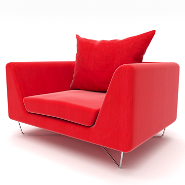 Modern Designer Chair: Bernard 3D model image 1 