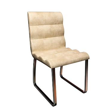 Elegant Scribe Chair 3D model image 1 