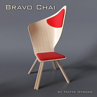 Bravo Chai: The Ultimate Comfort 3D model image 1 