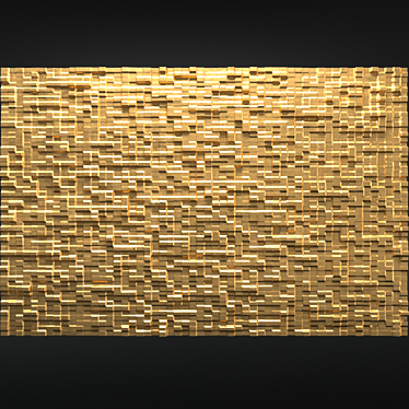 3D Pixel Panel 3D model image 1 