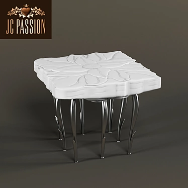 JCPassion Flower Side Table 3D model image 1 